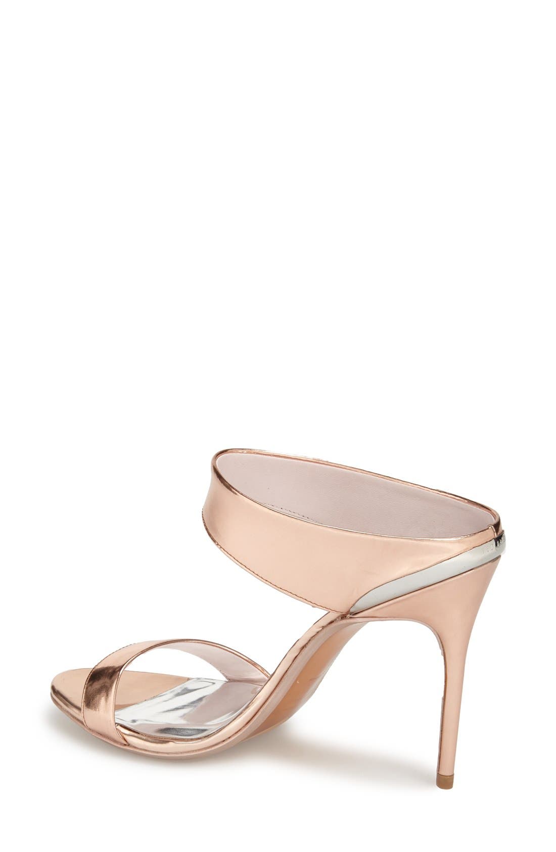 'Chablise' Sandal, Alternate, color, ROSE GOLD