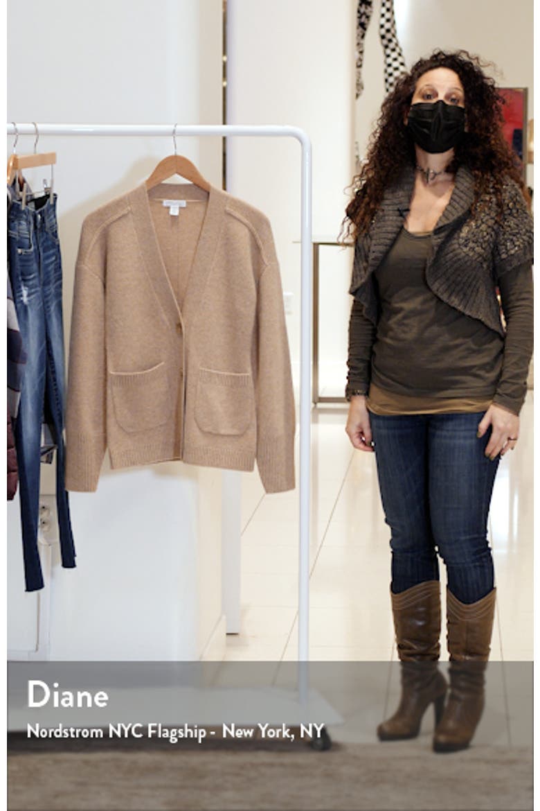 Cashmere Blend Cardigan video