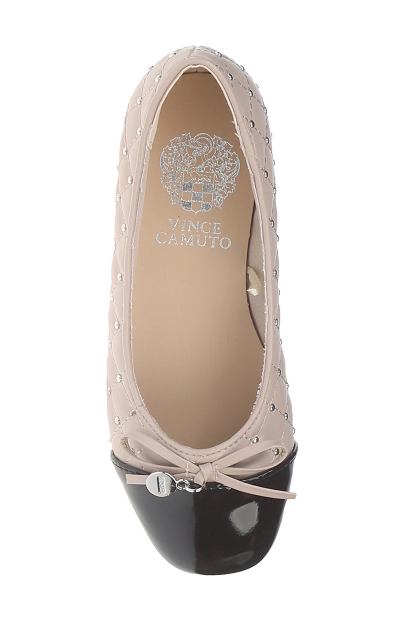 Vince Camuto Kids' Contrast Closed Ballet Flat, Alternate, color, 