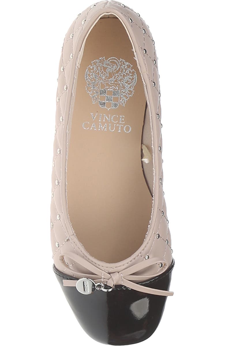 Vince Camuto Kids' Contrast Closed Ballet Flat, Alternate, color,