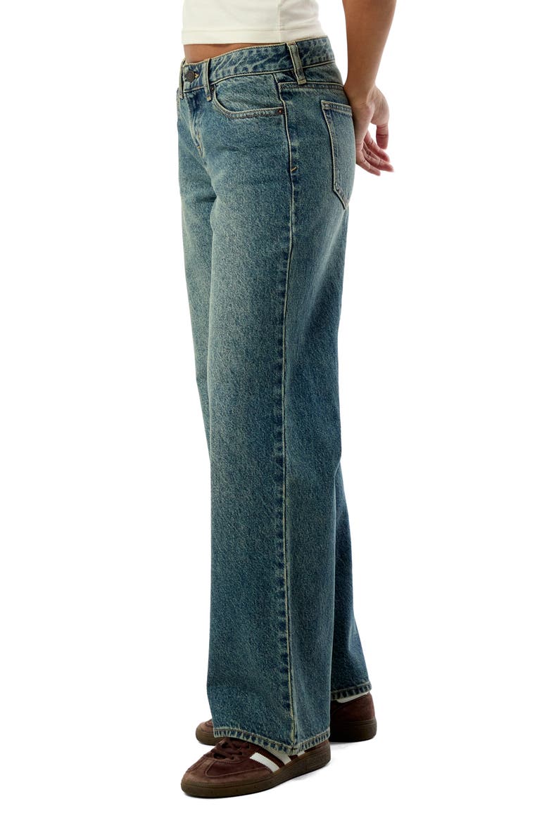 Zoe Girlfriend Jeans, Alternate, color, LIGHT INDIGO