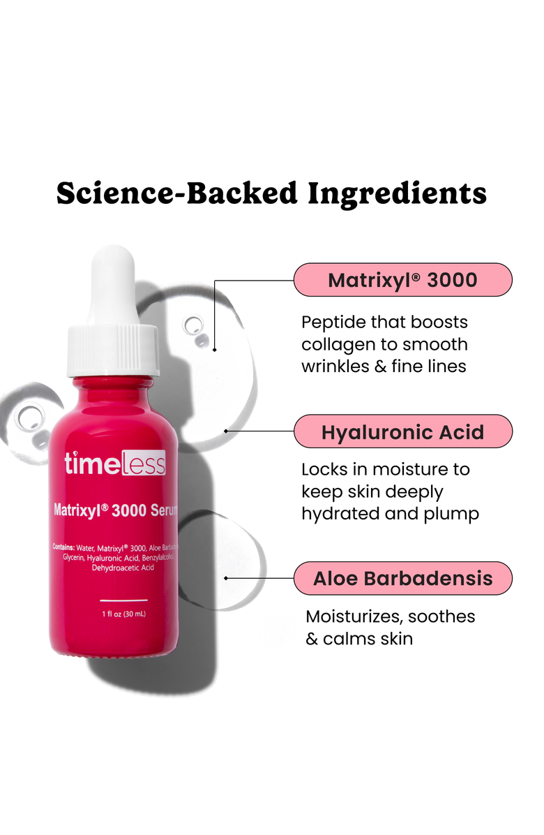 Timeless Skin Care Matrixyl 3000 Serum, Alternate, color, 4Oz