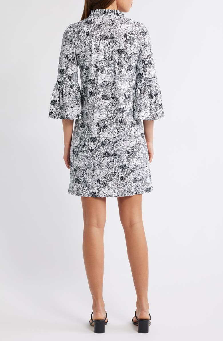 Lilly Pulitzer<sup>®</sup> Hayes Supima<sup>®</sup> Cotton Shift Dress, Alternate, color, Onyx