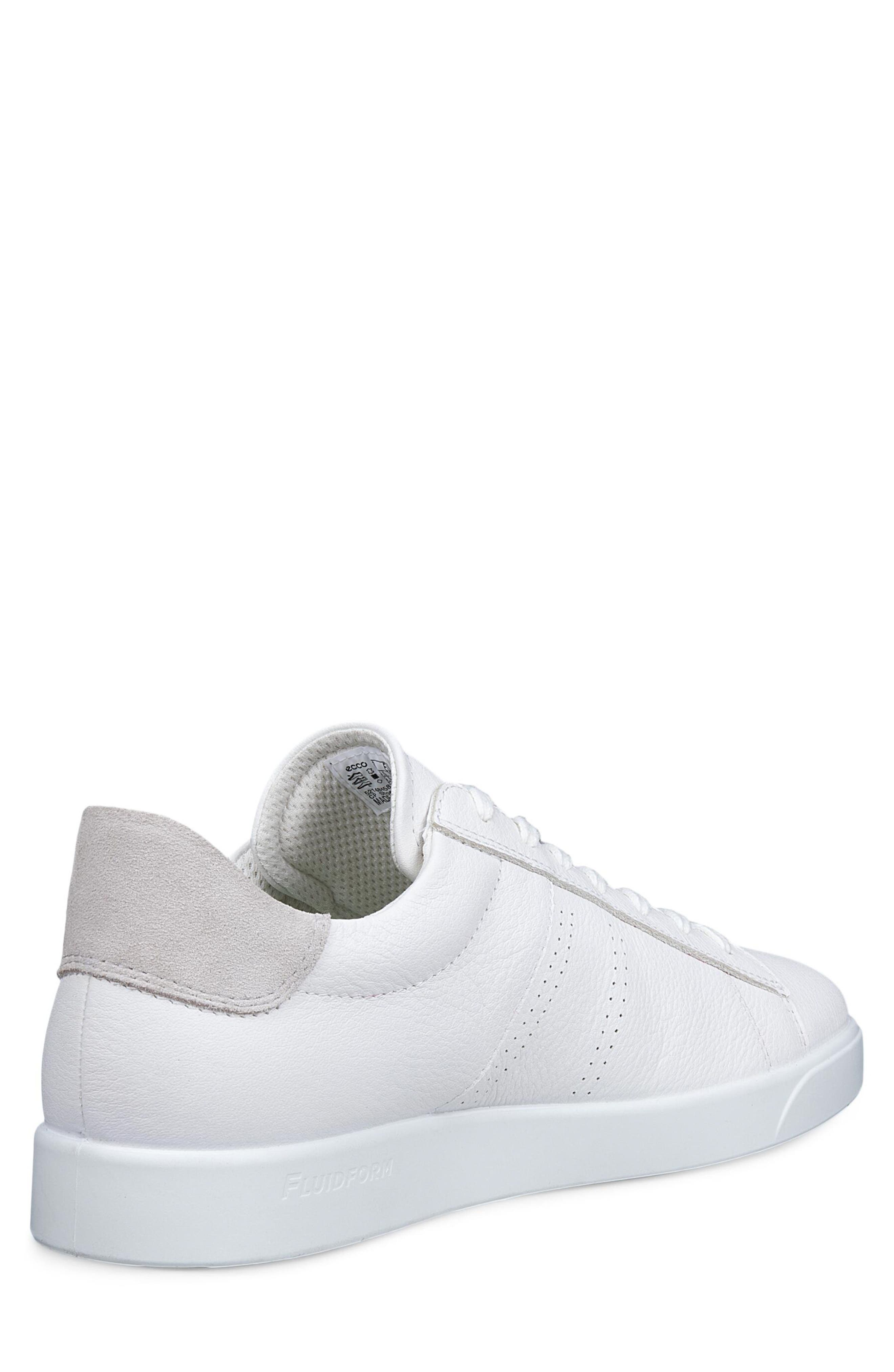 Street Lite Leather Sneaker, Alternate, color, WHITE/ GRAVEL