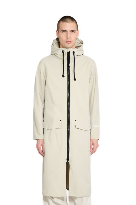 Stockholm Long Patch Matte Raincoat