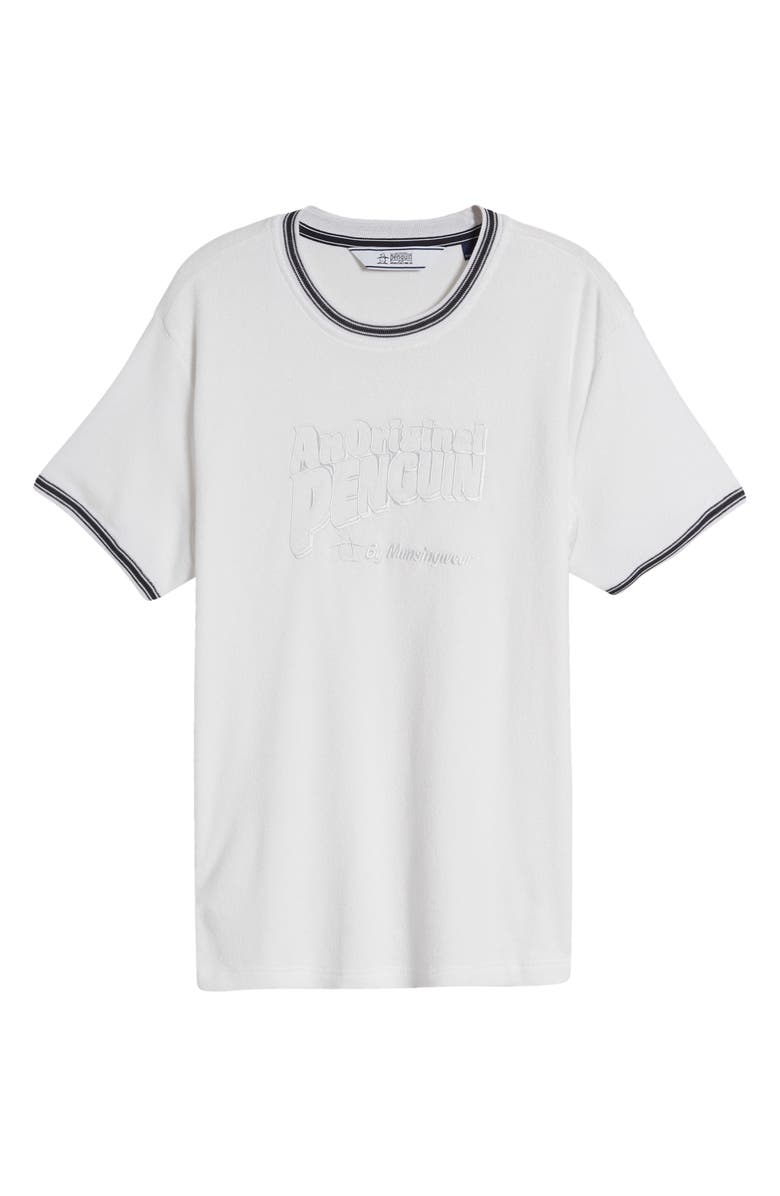 Original Penguin Terry Cloth Ringer T-Shirt, Alternate, color, 