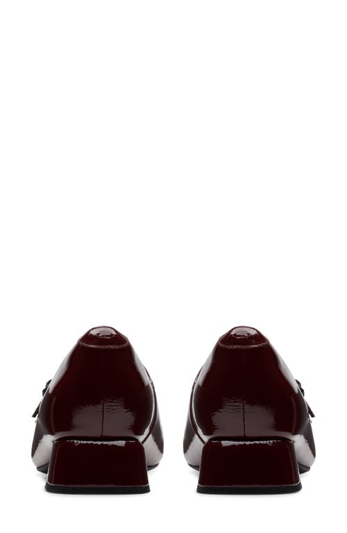 Clarksr Clarks(r) Daiss Shine Mary Jane Pump In Burgundy