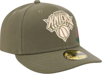 New Era Men's New Era Olive New York Knicks Tonal Florals
