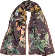 Elizabetta Sara - Long Satin Silk Scarf for Women