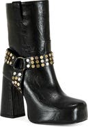 AZALEA WANG Dyzma Moto Platform Bootie