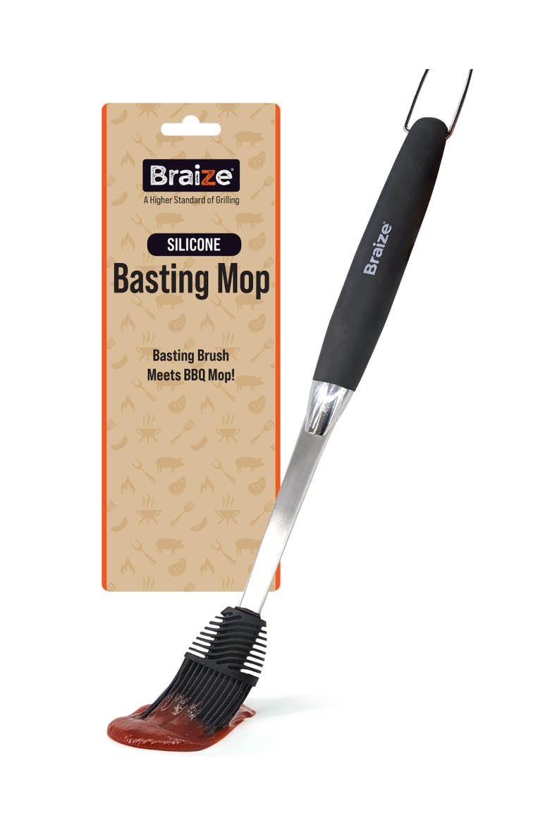 BBQ Basting Mop, Alternate, color, Black
