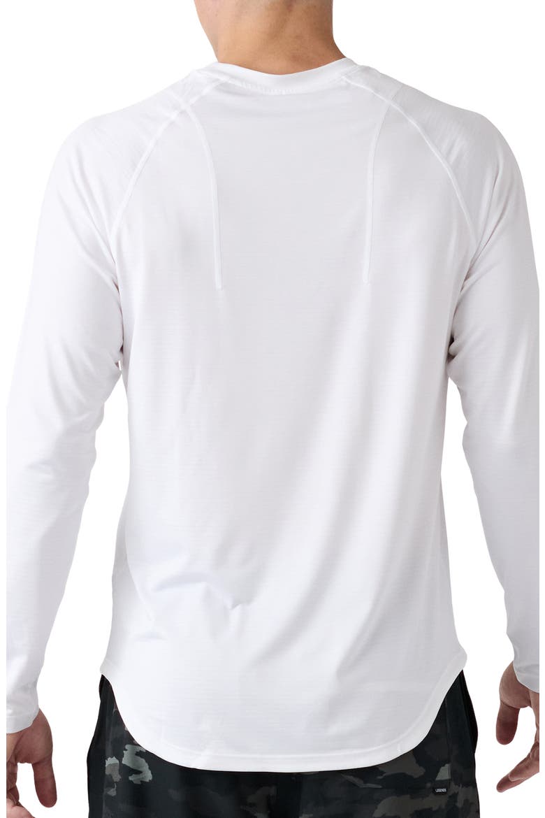 Enzo Performance Long Sleeve T-Shirt, Alternate, color, WHITE