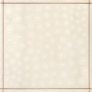 Longchamp Medallion Square Scarf