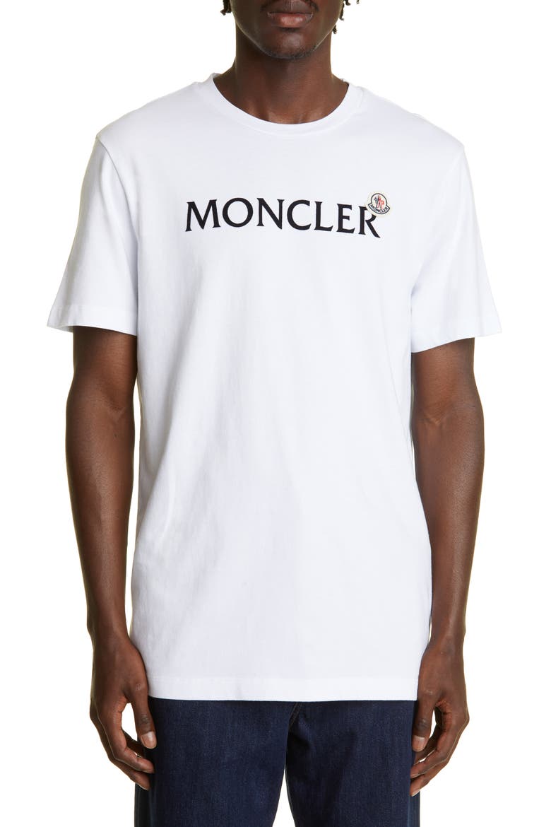 Men's Logo Graphic Tee, Main, color, WHITE