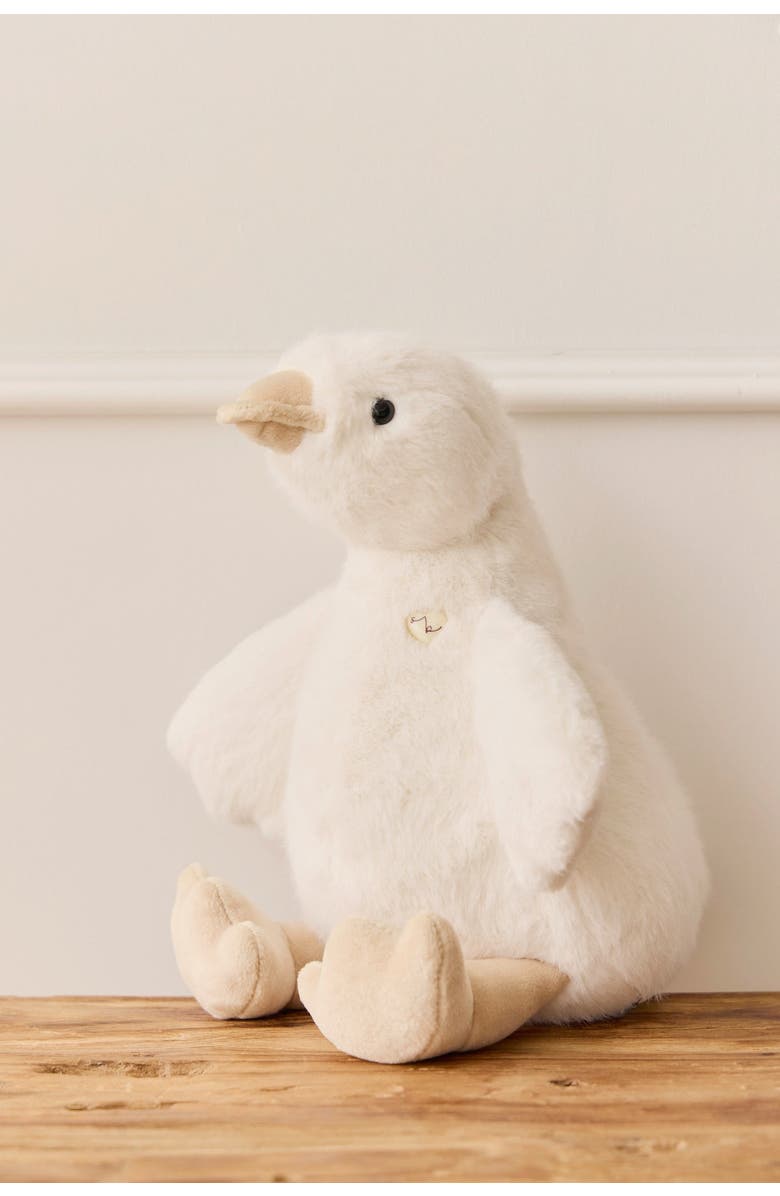 Snuggle Bunnies Rose the Duck 9", Alternate, color, White