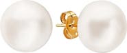 EFFY 14K Yellow Gold 11mm Cultured Freshwater Pearl Stud Earrings