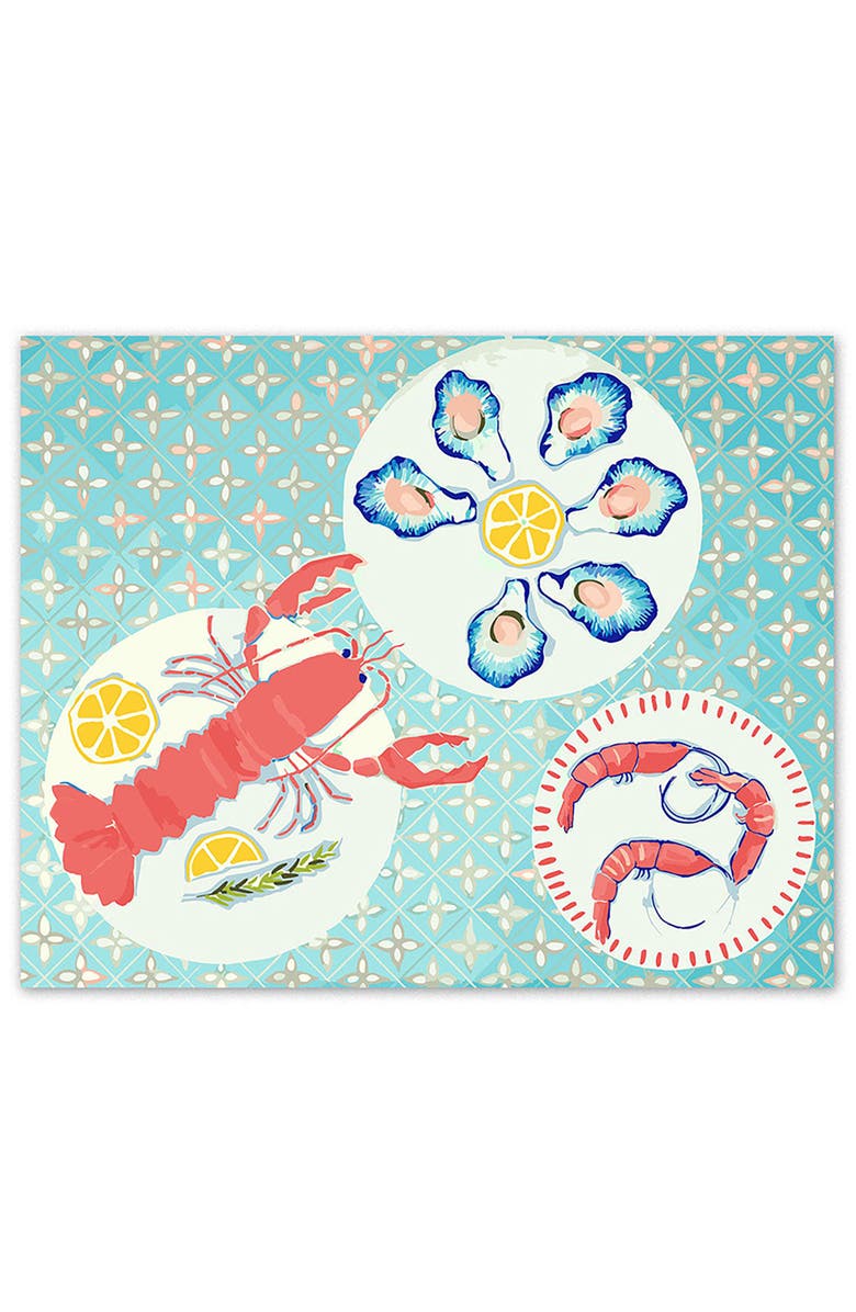 Journey of Something Paint By Numbers, Dining On The Rocks, DIY Painting Kit, Alternate, color,