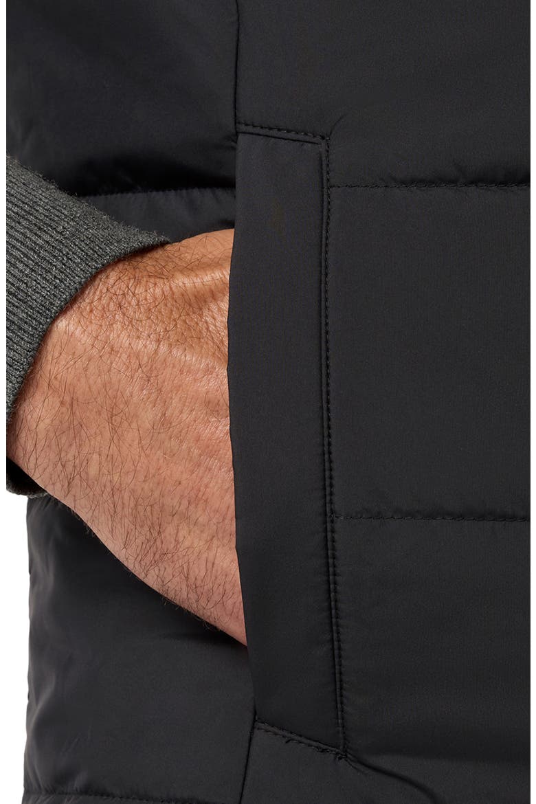 Sutton Reversible Wool Vest, Alternate, color, CHARCOAL
