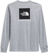The North Face Long Sleeve NSE Box Logo Graphic T-Shirt