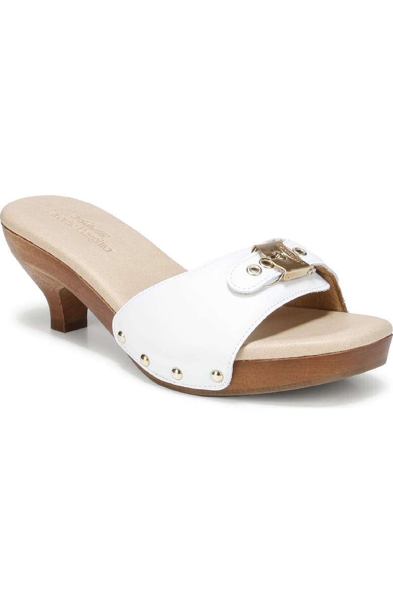 Dr. Scholl's x Favorite Daughter Heartbreak Kitten Heel Sandal, Main, color, White