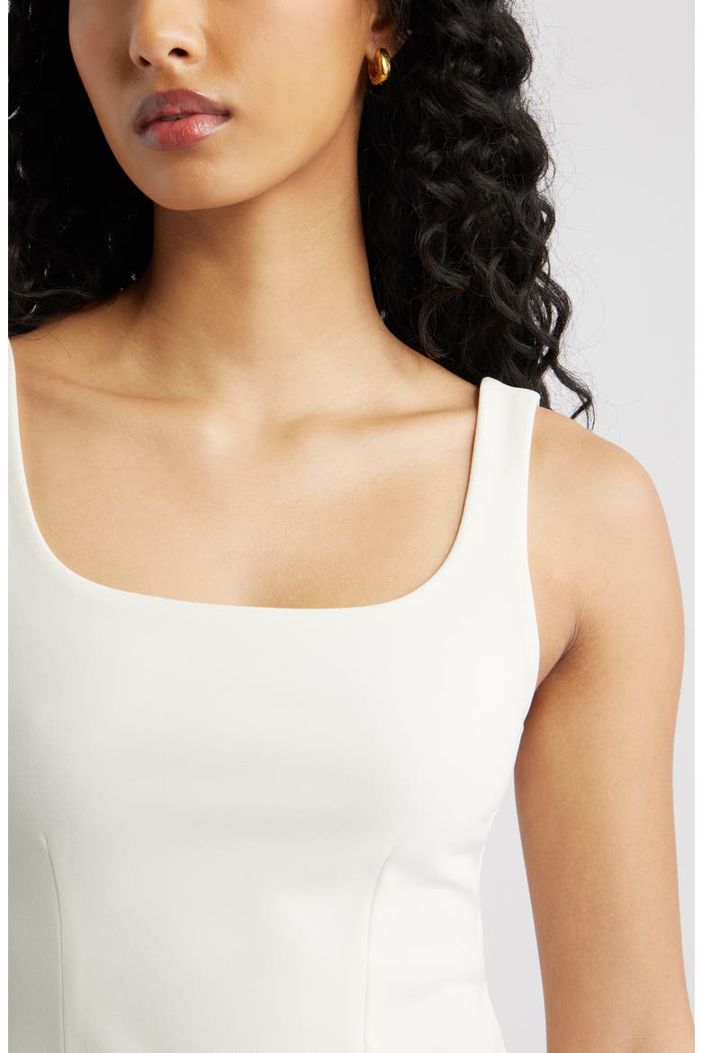 Flared Tank, Alternate, color, IVORY