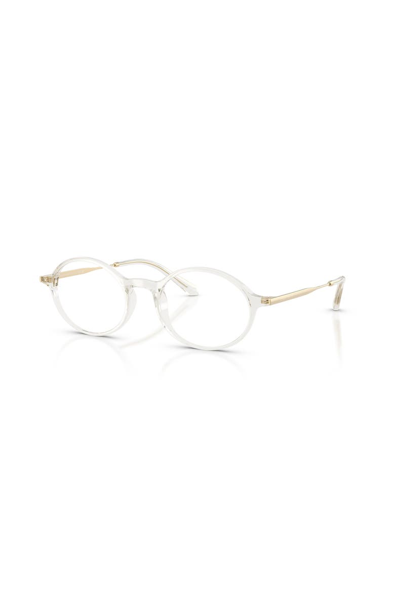 52mm Oval optical glasses, Main, color, Yellow