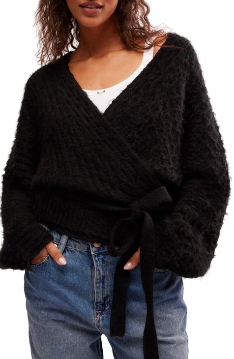 Nordstrom wrap sweater best sale