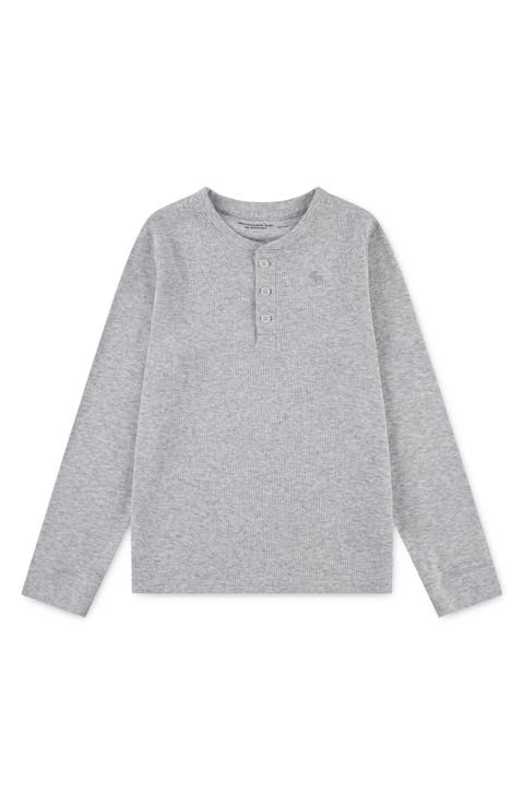 Kids' Waffle Henley (Little Kid & Big Kid)