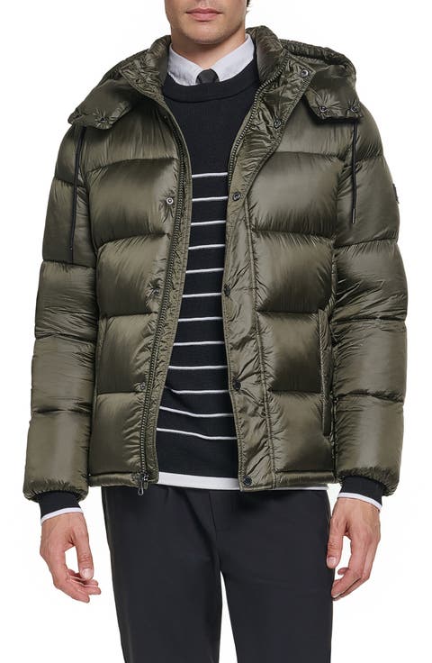 Down Hooded Puffer Jacket