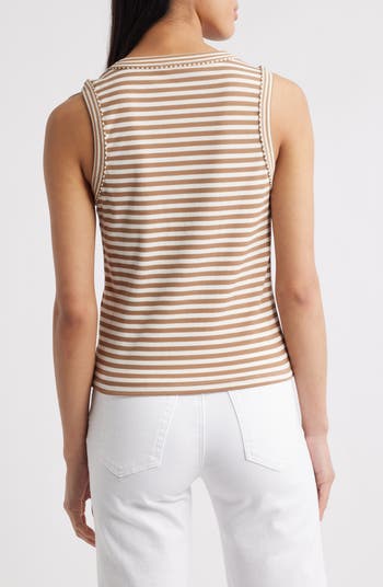 Stripe Rib Tank