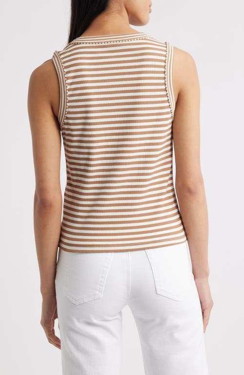 Wit & Wisdom Stripe Rib Tank