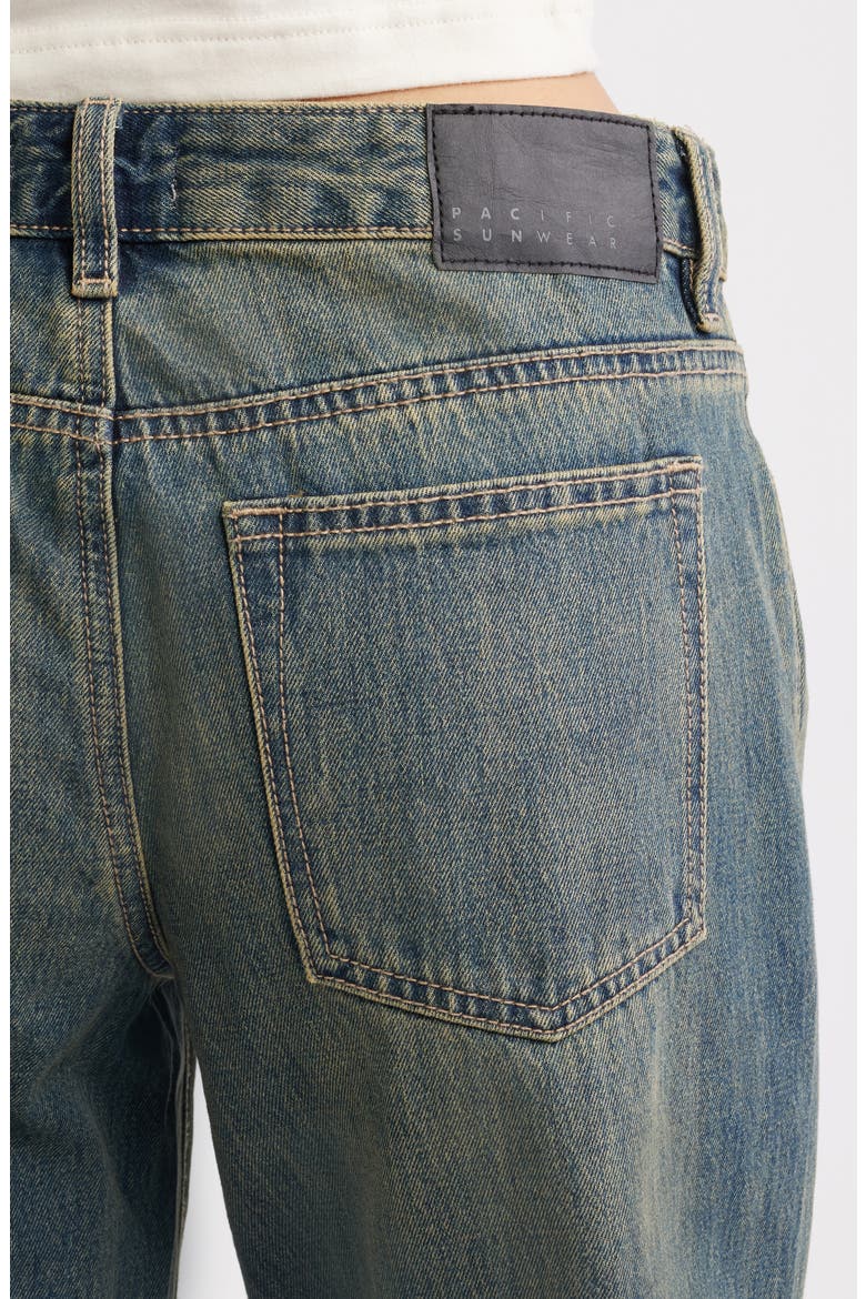 Casey Low Rise Baggy Jeans, Alternate, color, MEDIUM INDIGO