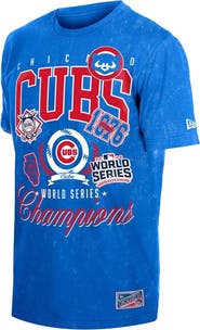 New Era Men's New Era Royal Chicago Cubs Mineral Wash T-Shirt