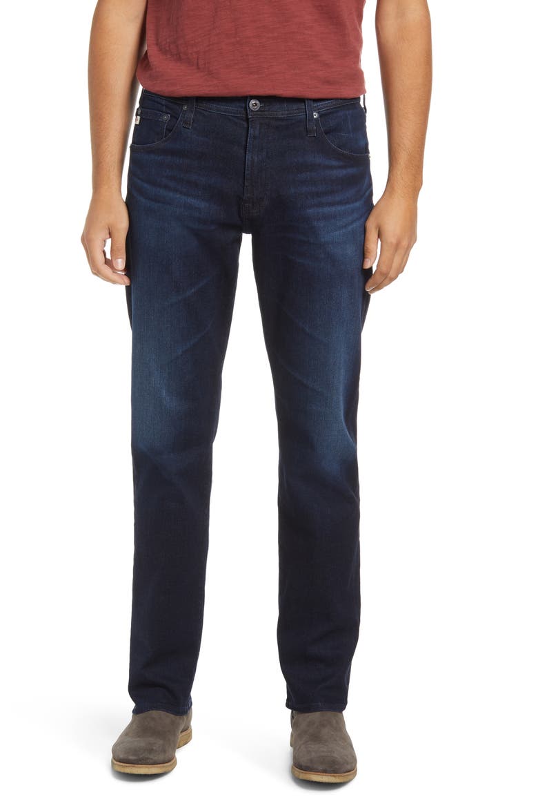 Men's Graduate Tailored Straight Leg Jeans, Main, color, ORCHESTRA