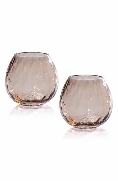 Zodax Illume Prism Set of 2 Optic Vases
