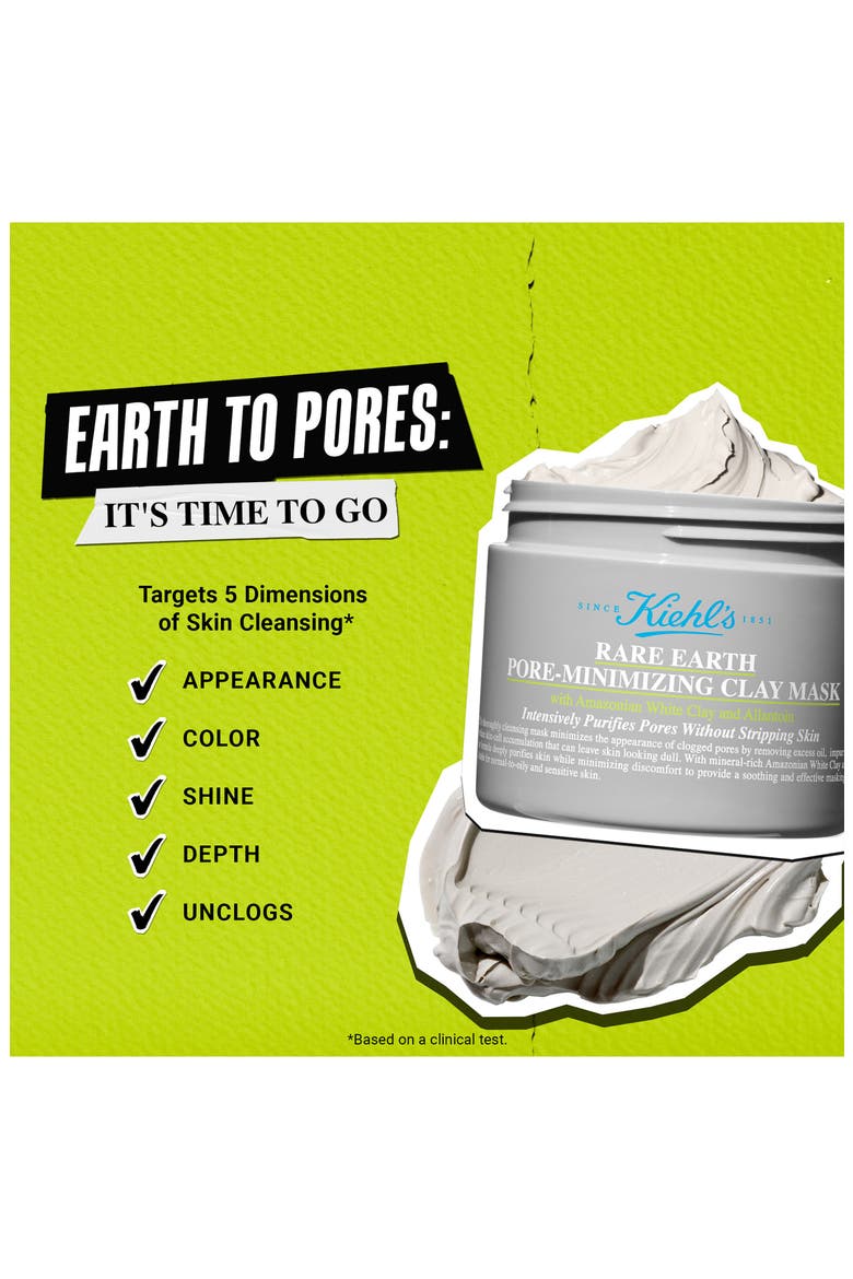 Rare Earth Clay Face Mask for Pores & Uneven Texture, Alternate, color, NO COLOR