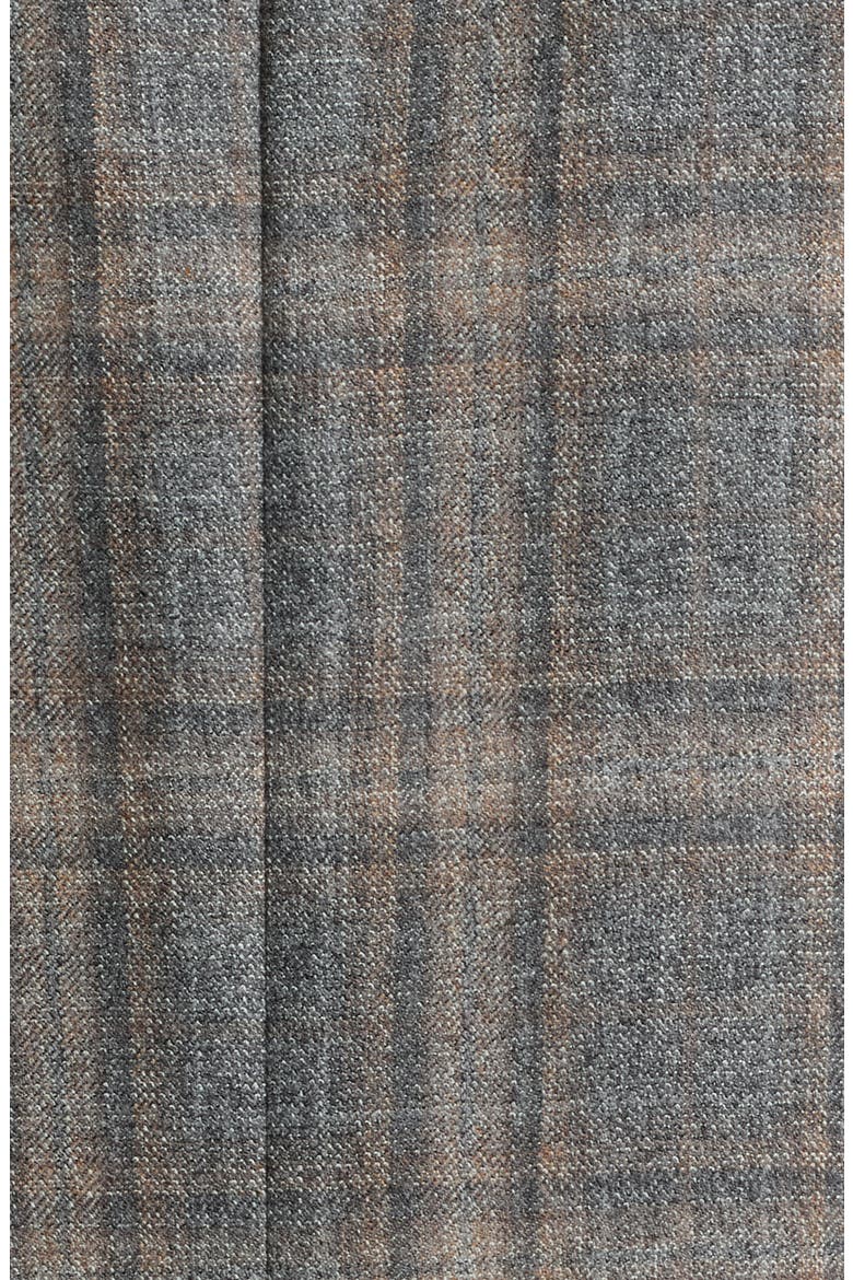 Midland Plaid Wool Sport Coat, Alternate, color, GREY