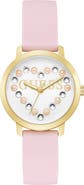 GUESS Devotion Silicone Strap Watch, 36mm