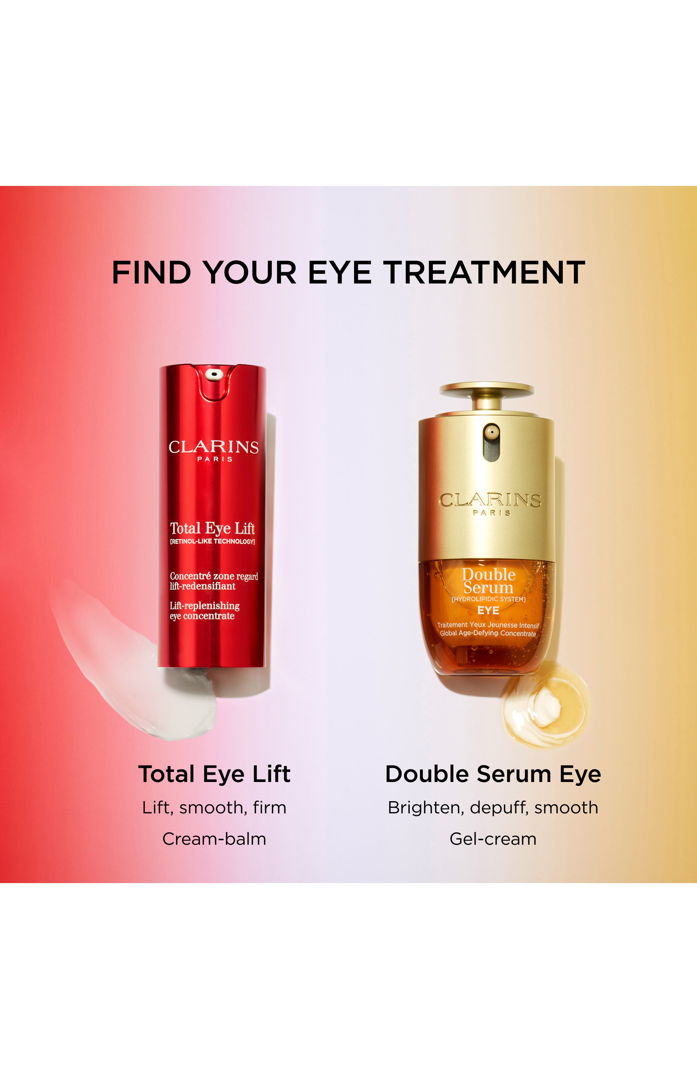 Clarins Double Serum® Eye Brightening & Depuffing Anti-Aging