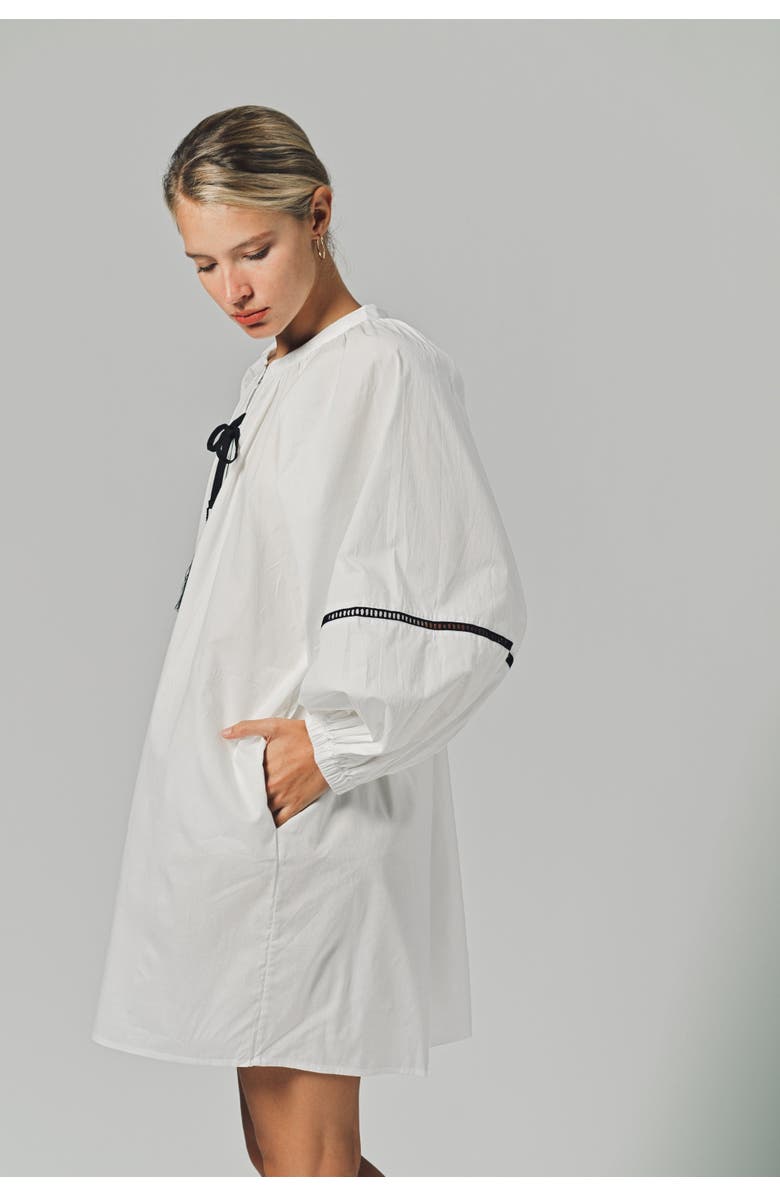 The Shirt by Rochelle Behrens The Minka Dress, Alternate, color, White/Black