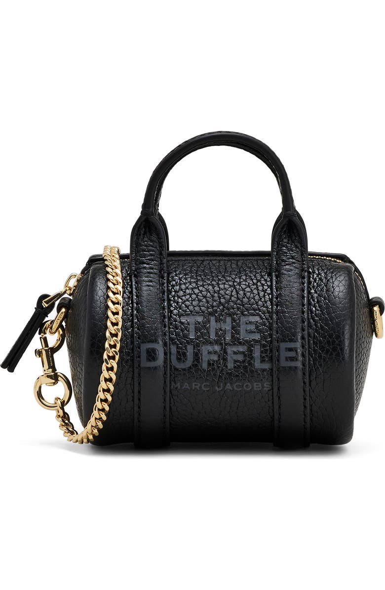 Marc Jacobs The Nano Duffle Leather Crossbody Bag, Main, color,