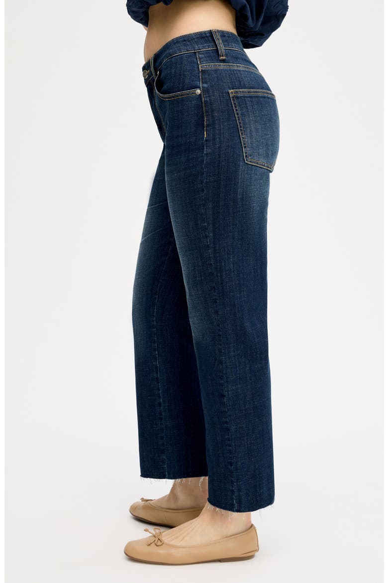 Ankle Straight Leg Jeans, Alternate, color, GREENWICH