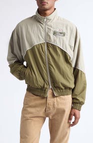 Rhude Desert Racing Embroidered Nylon Track Jacket