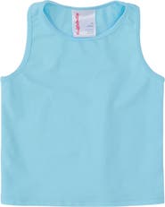 RuffleButts Girls UPF50+ Active Tank Top