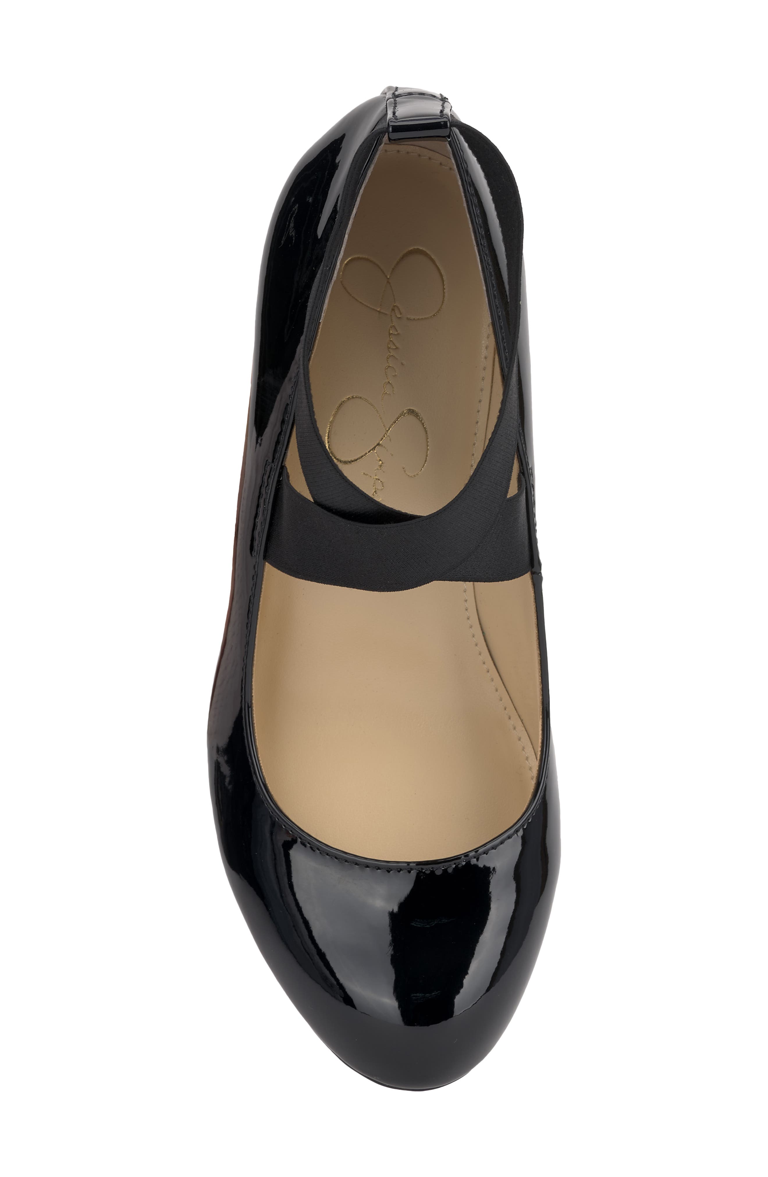 Jessica Simpson Saedra Ankle Strap Wedge Pump, Alternate, color, 