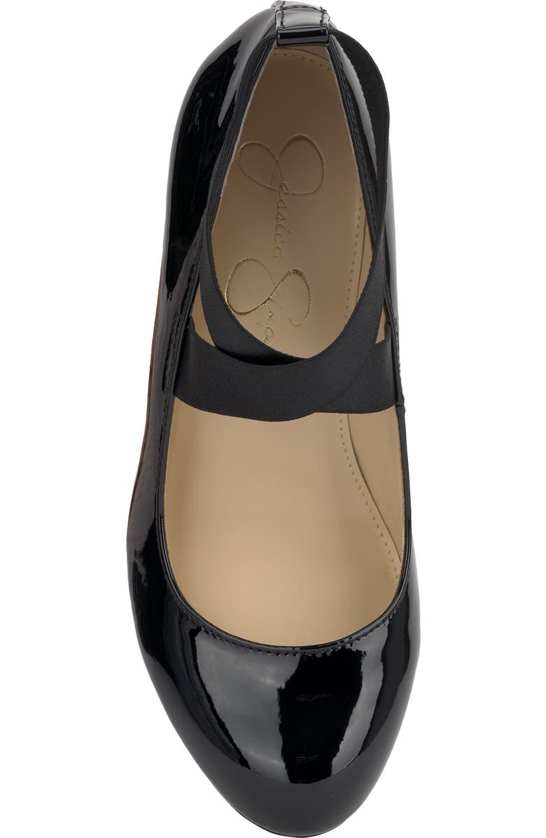 Jessica Simpson Saedra Ankle Strap Wedge Pump, Alternate, color,