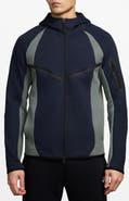 Nike Tech Colorblock Full Zip Fleece Windrunner Jacket