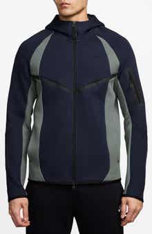 Nike Tech Colorblock Full Zip Fleece Windrunner Jacket
