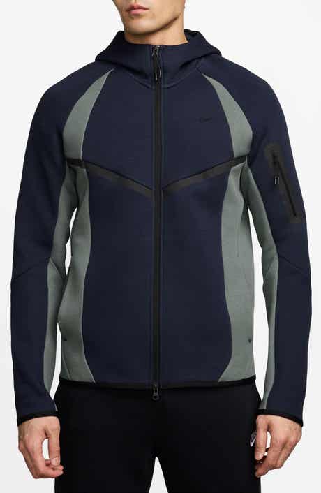 Nike Tech Colorblock Full Zip Fleece Windrunner Jacket