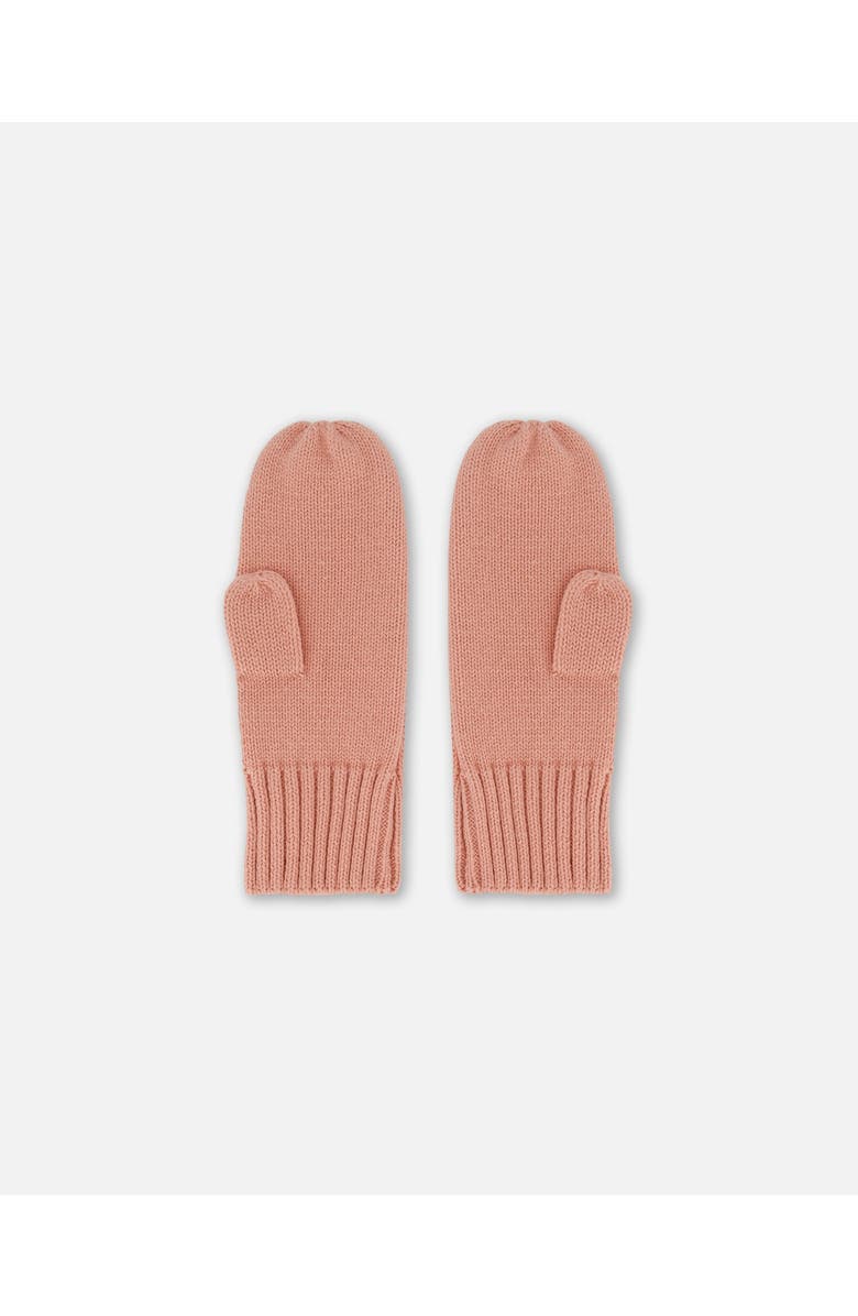 Deux par Deux Girl's Knit Mittens Ash Rose, Alternate, color, 